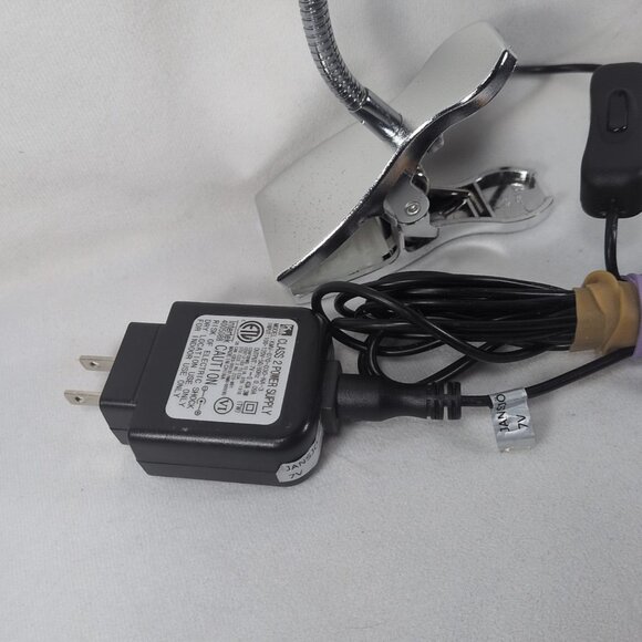 IKEA Jansjo Flexible Gooseneck Lamp Clip On Silver Light Clamp Articulating Spot - Picture 4 of 13